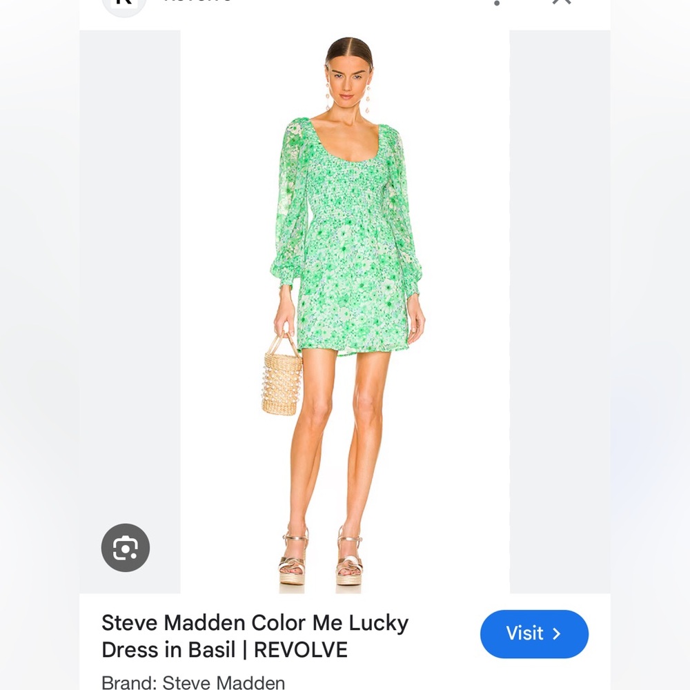 Revolve Steve Madden color me lucky dress
